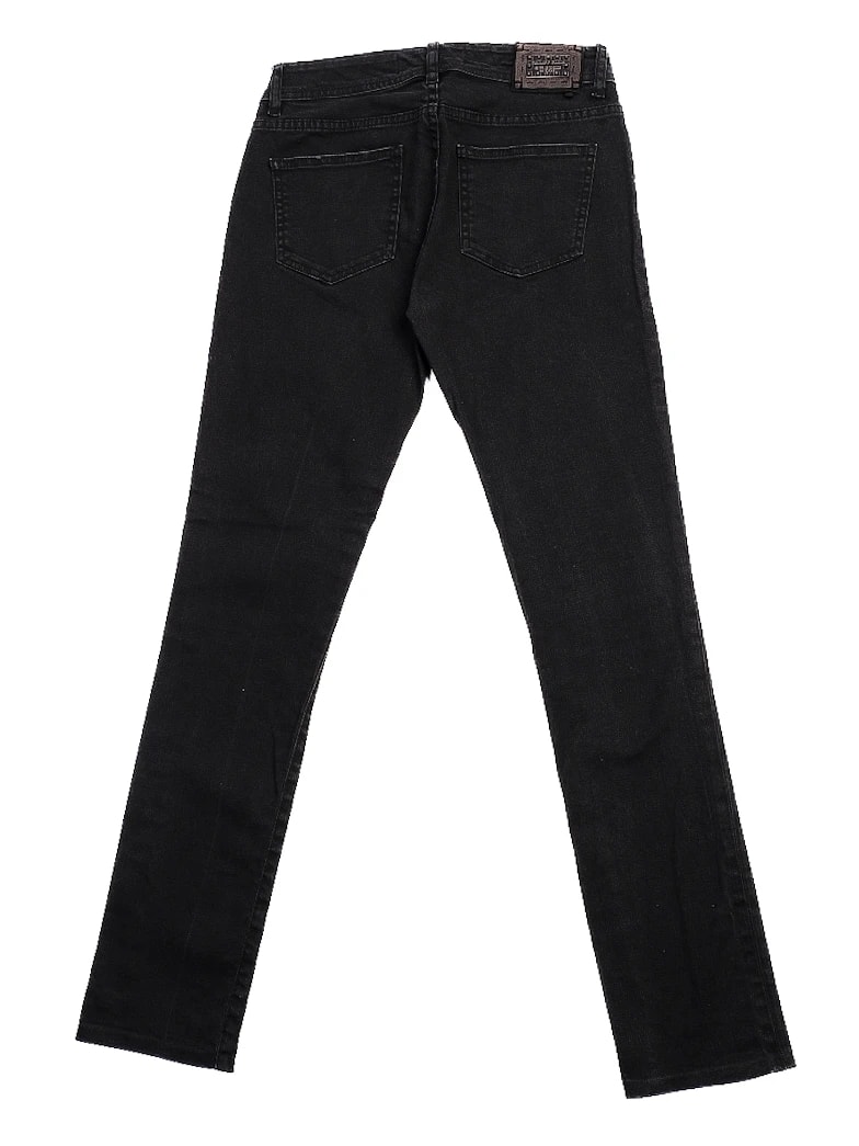 Phillipp Plein Black Cotton Straight Jeans — 2