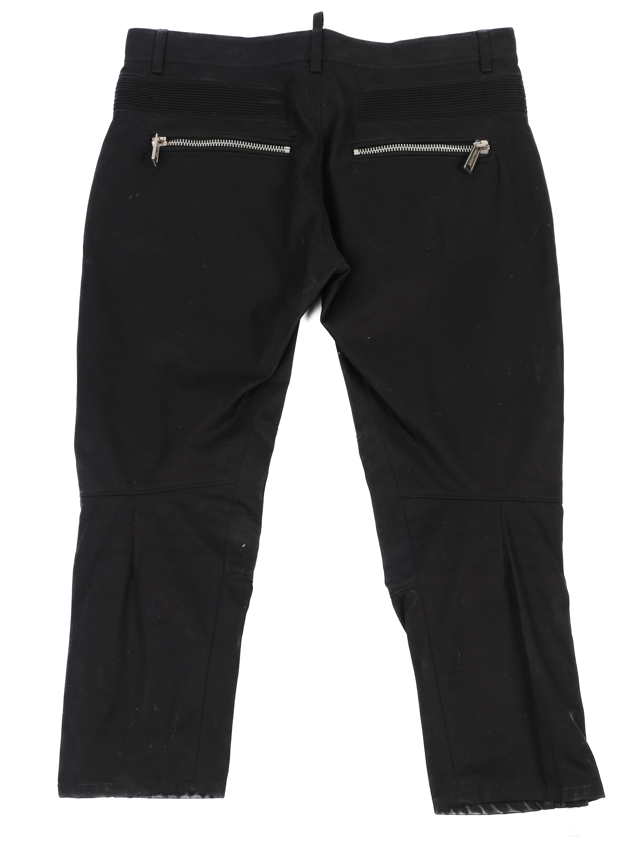 Dsquared2 Black Cotton Trousers — 3