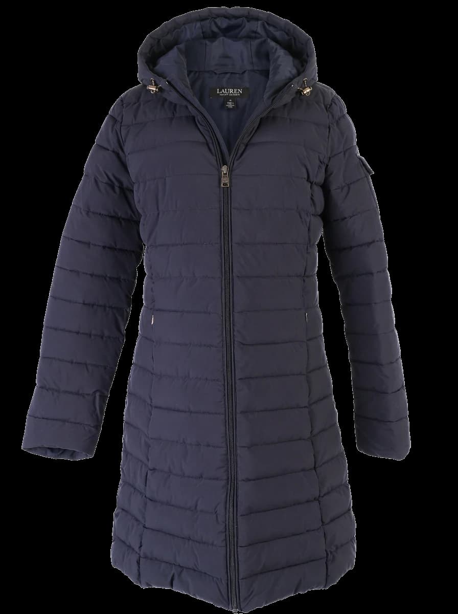 Ralph Lauren Blue Polyester Puffer Jacket — photo 1