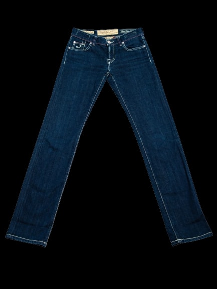 Jacob Cohen Jeans Blue Cotton Straight Jeans — 1