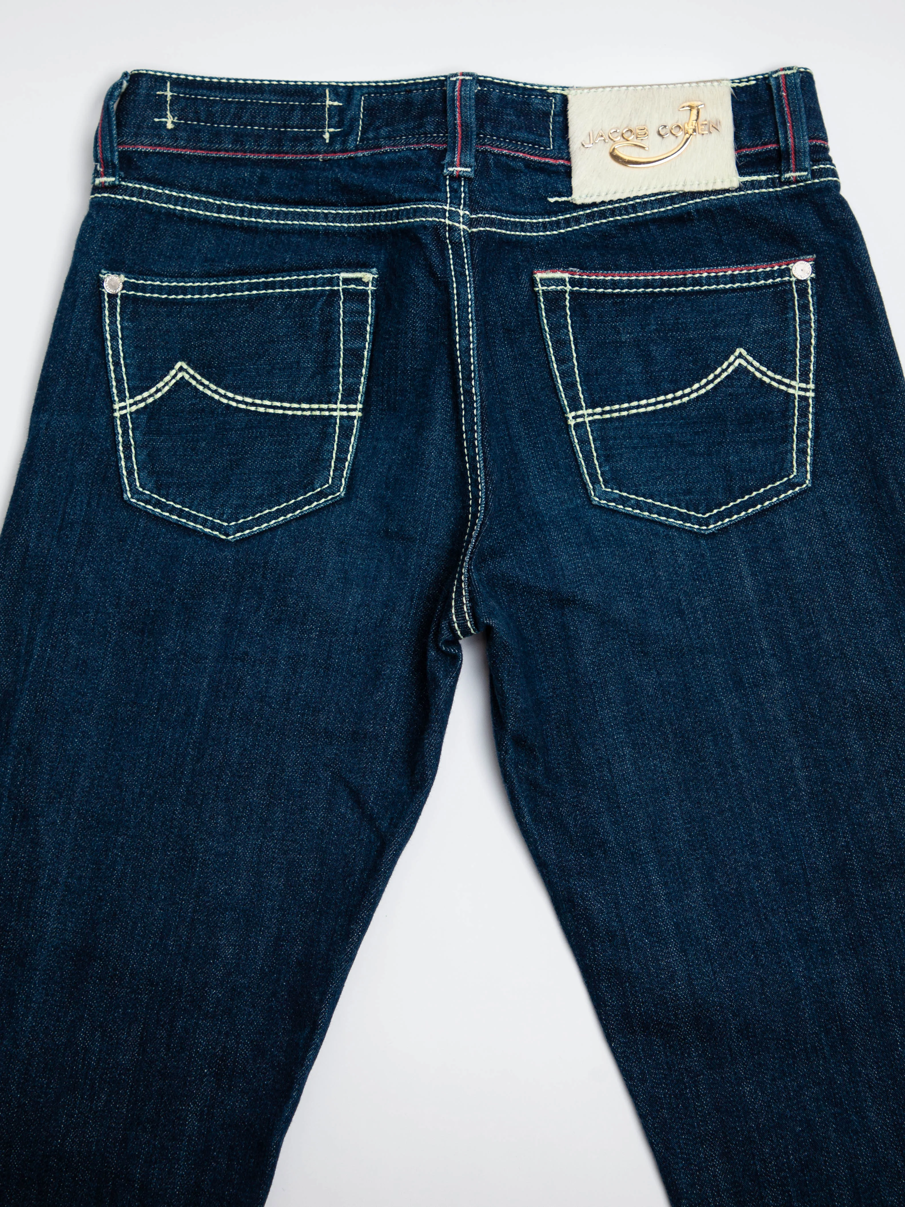 Jacob Cohen Jeans Blue Cotton Straight Jeans — 2