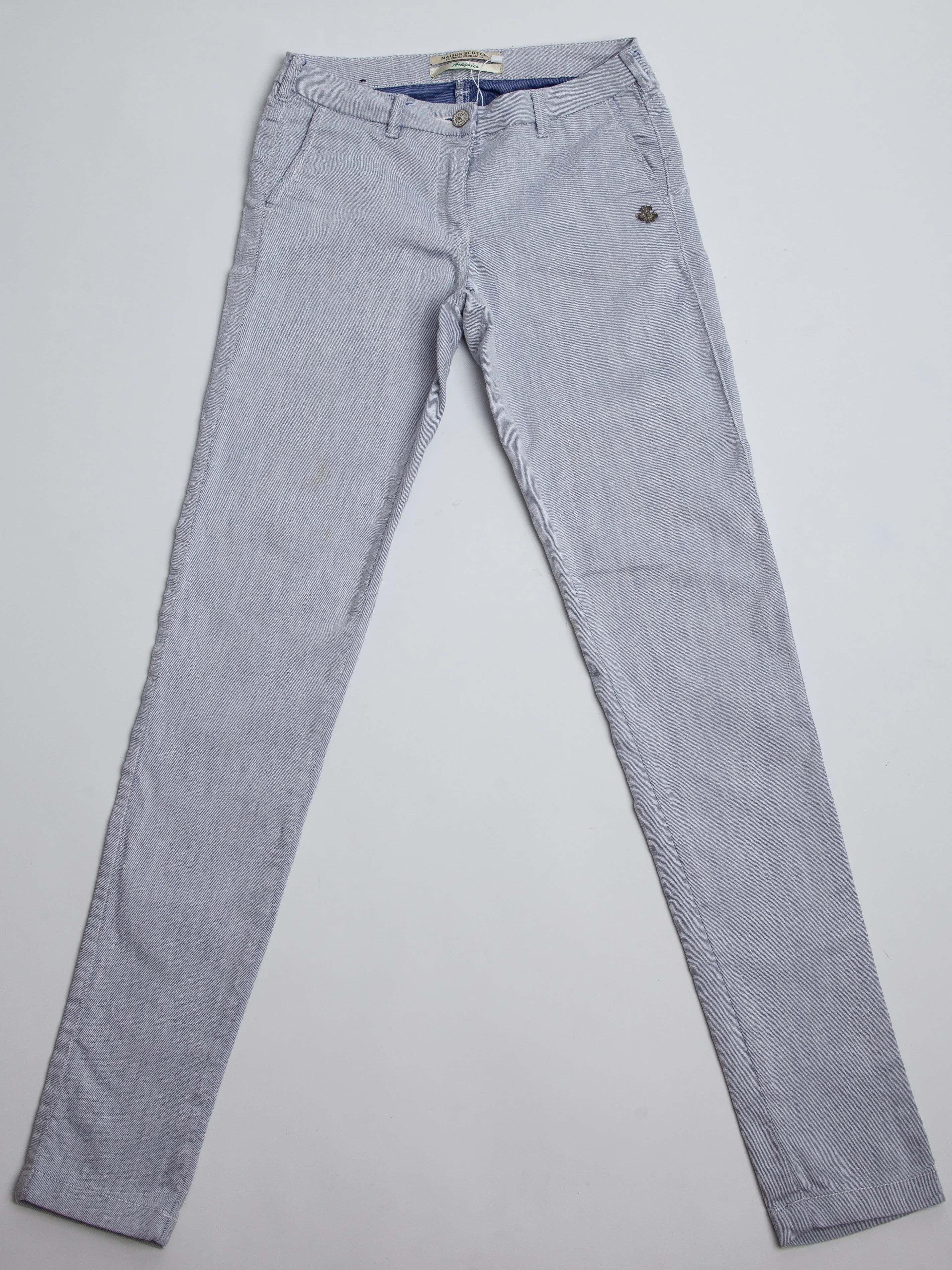 Maison Scotch Gray Cotton Jeans — 2