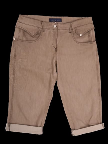 Trussardi Orange Cotton Casual Shorts — photo 1