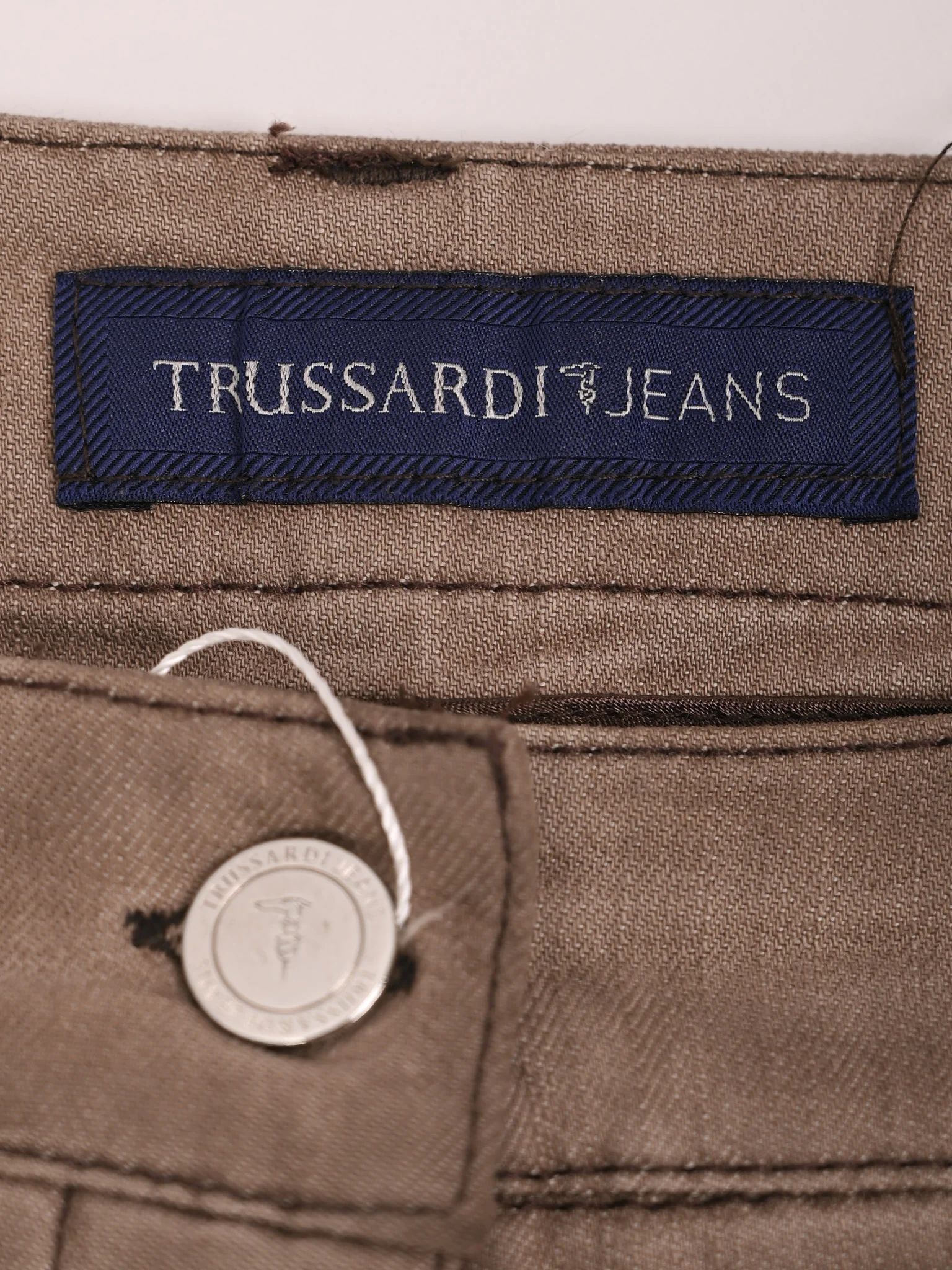 Trussardi Orange Cotton Casual Shorts — 2