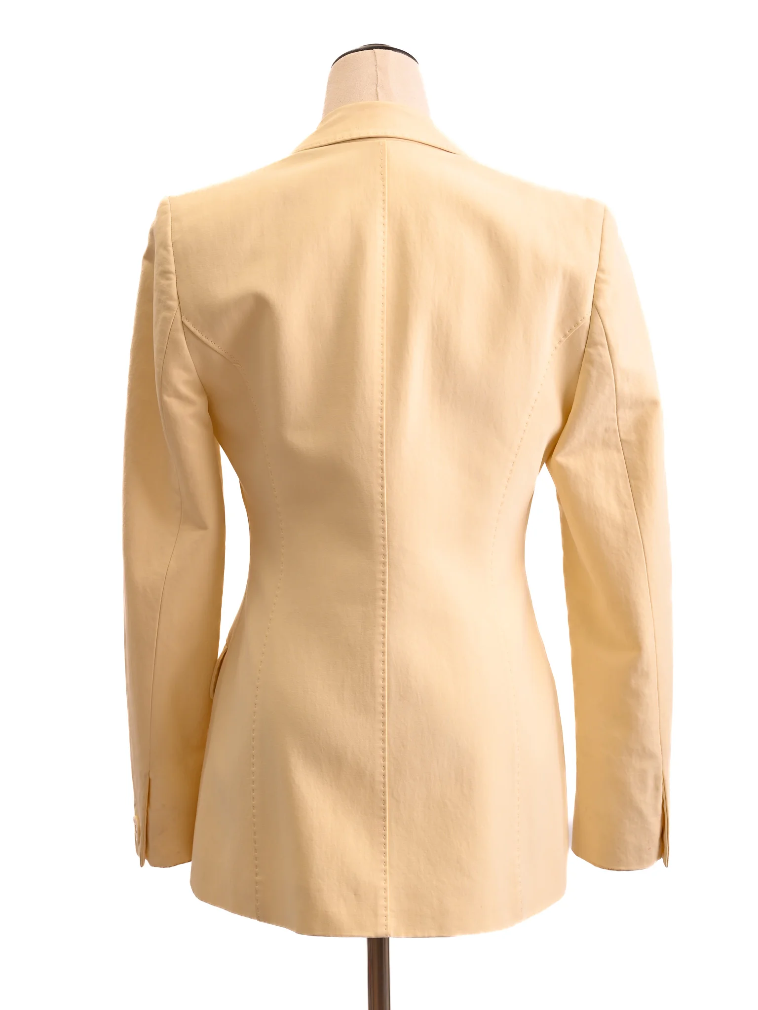 Karen Millen Yellow Cotton Blazer — 2