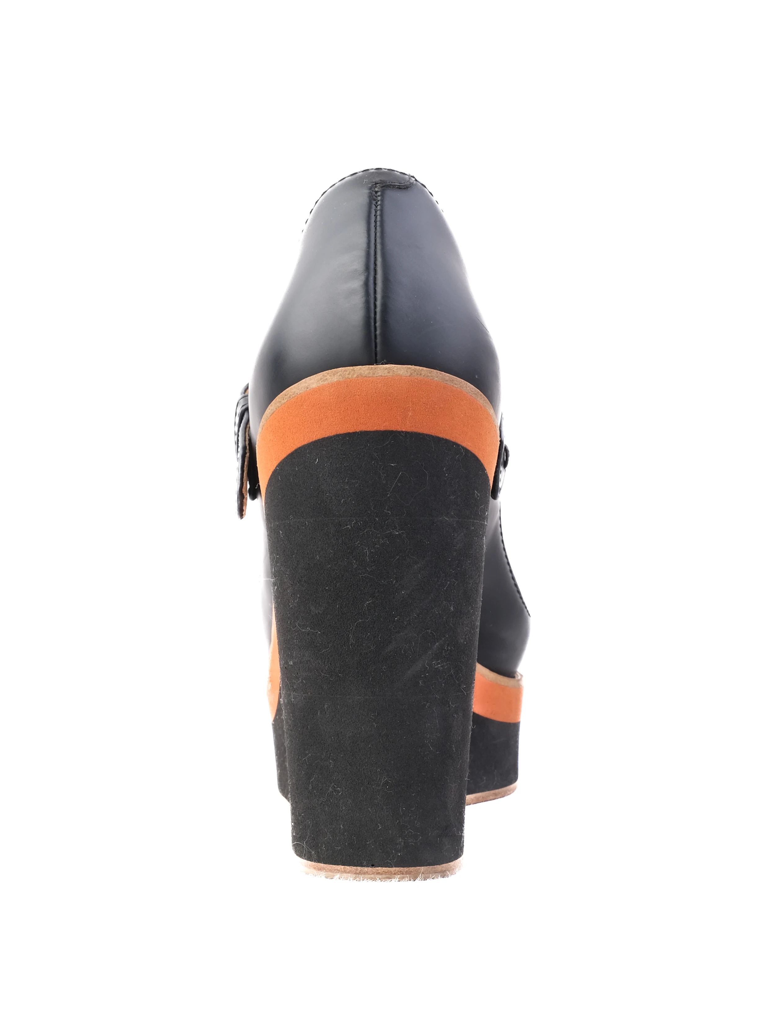 Max Mara Blue Leather Pumps — 3