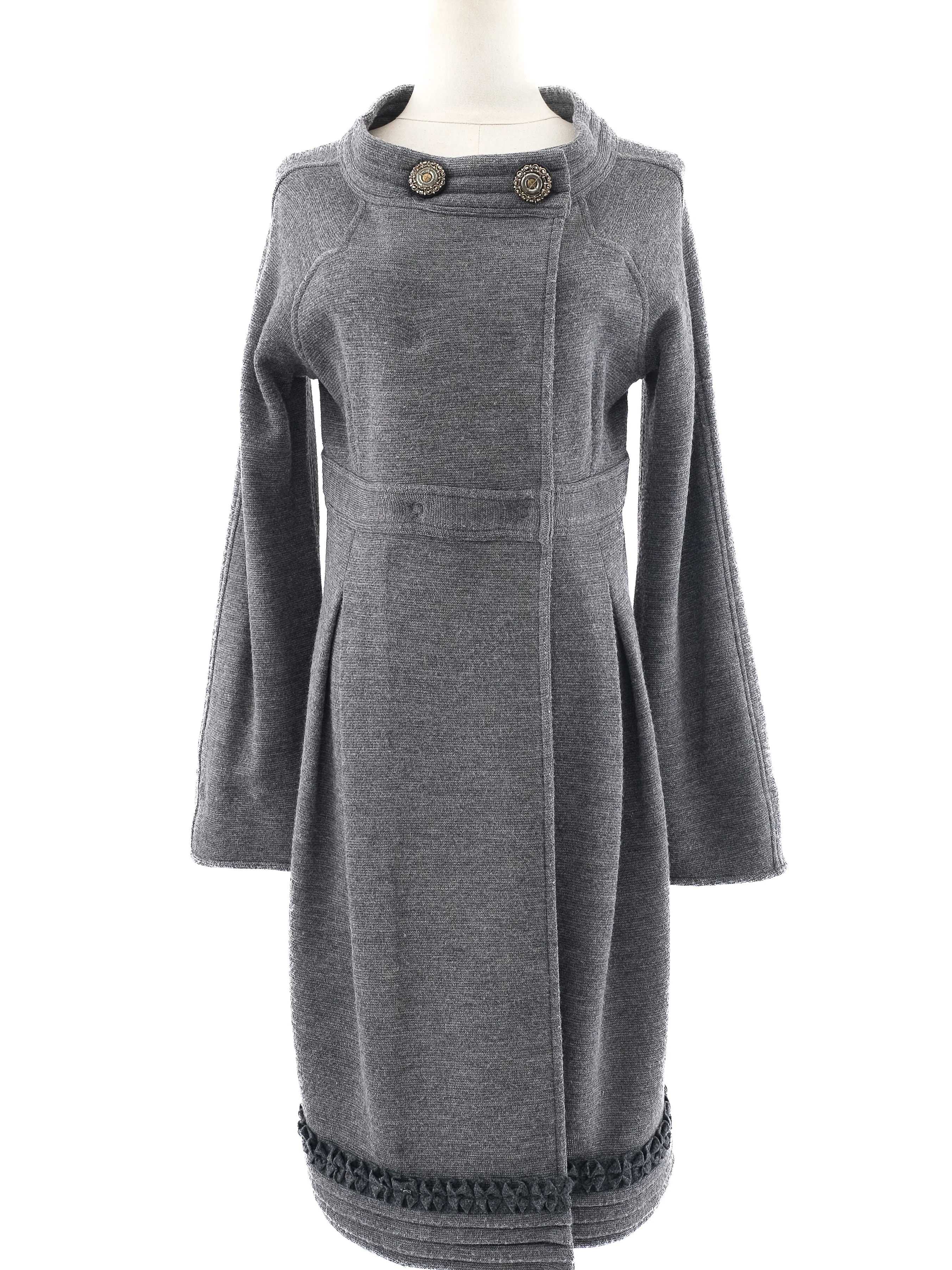 Class Roberto Cavalli Gray Coat — 2