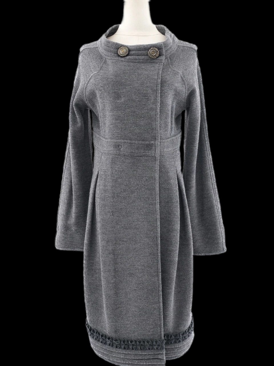 Class Roberto Cavalli Gray Coat — 1