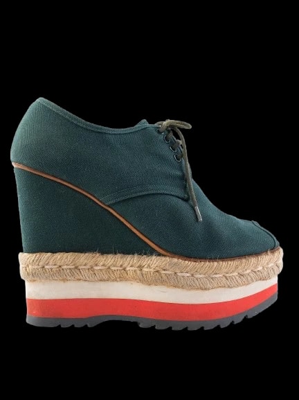 Prada Green Sandals — 1