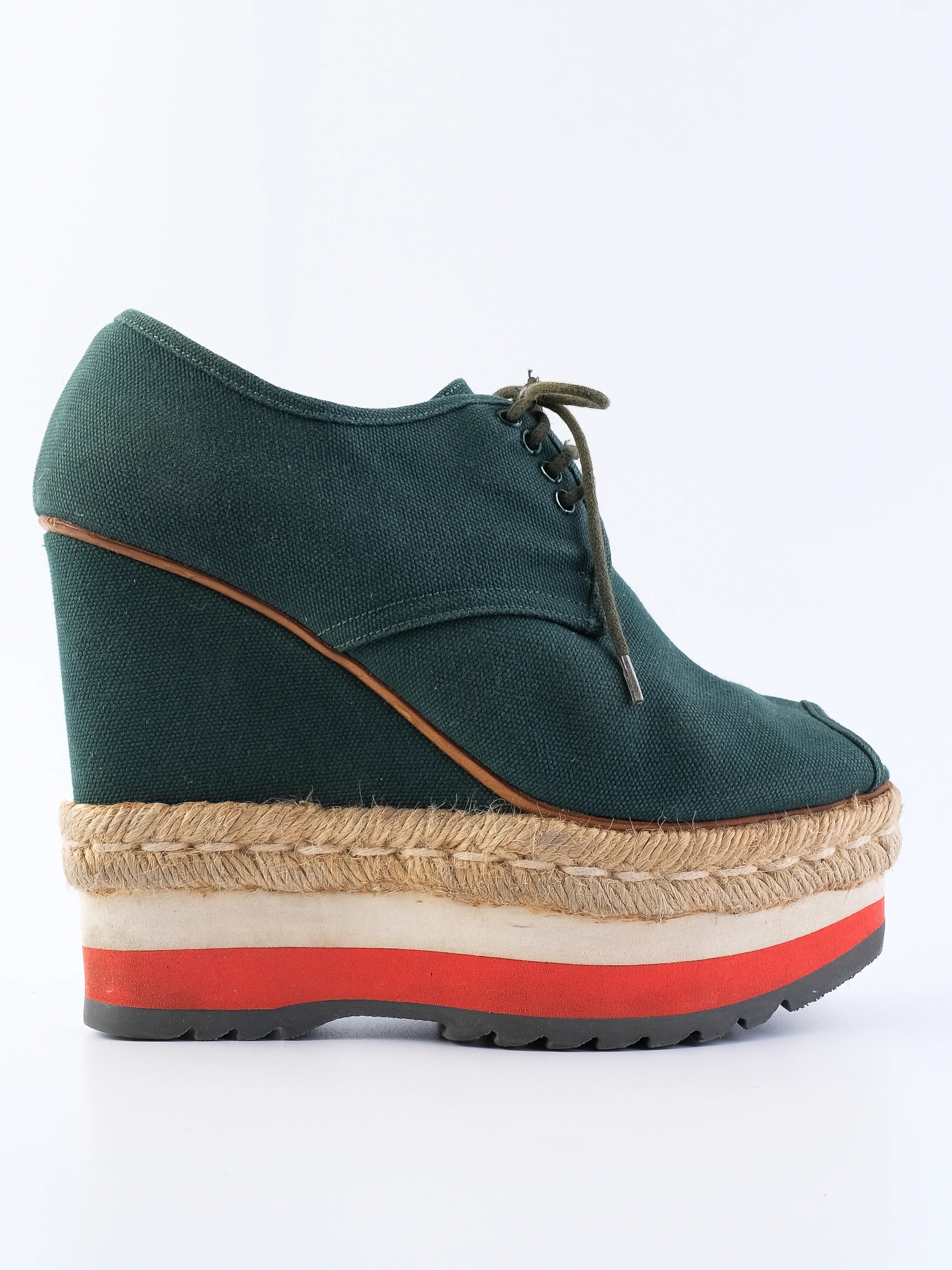 Prada Green Sandals — 2