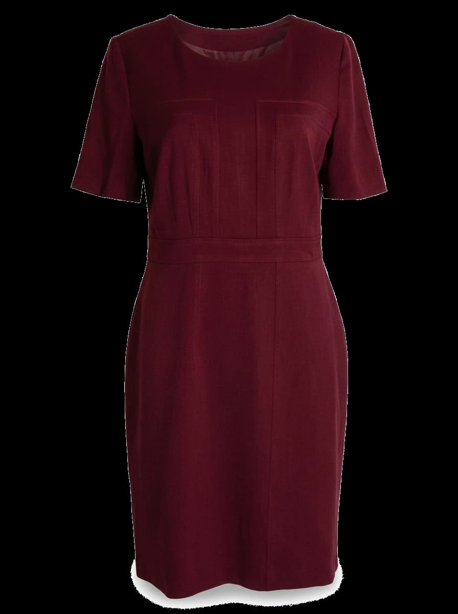 Hugo Boss Red Polyester Casual Dress — photo 1