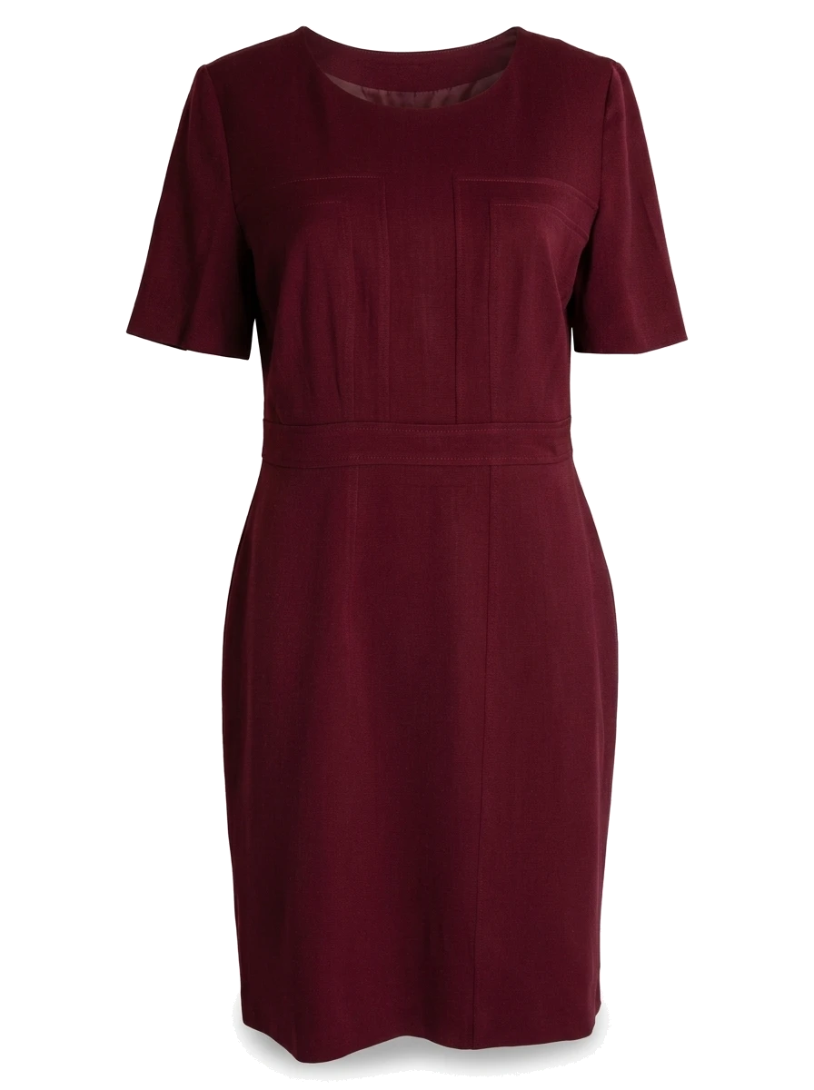 Hugo Boss Red Polyester Casual Dress — 1