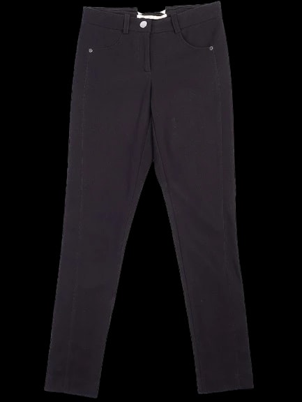 Pinko Black Nylon Trousers — 1