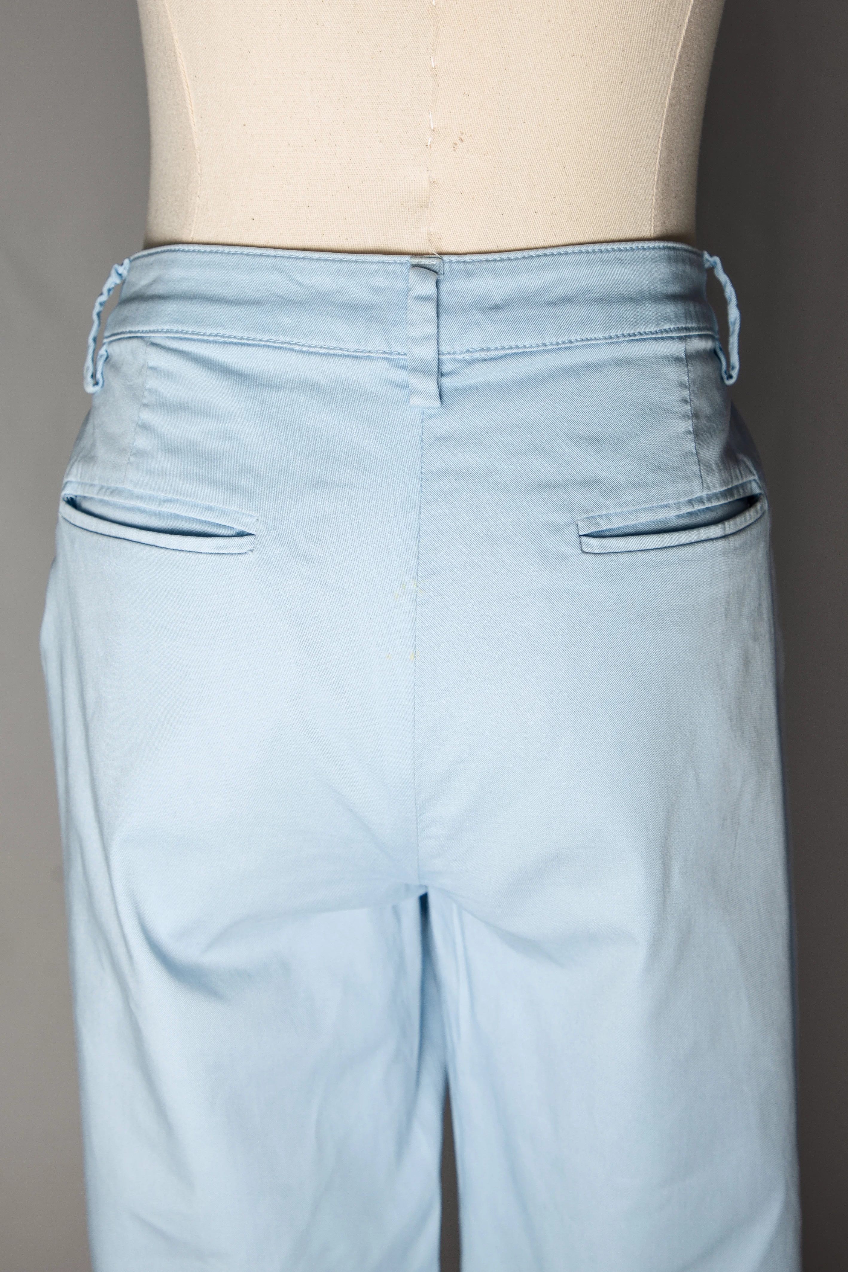 Harmont & Blaine Blue Cotton Tailored Trousers — 3