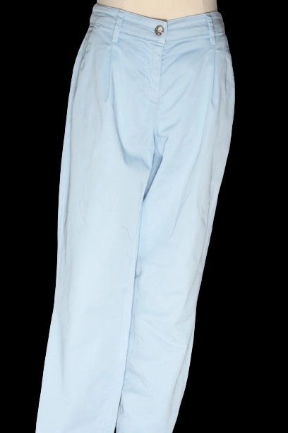 Harmont & Blaine Blue Cotton Tailored Trousers — 1