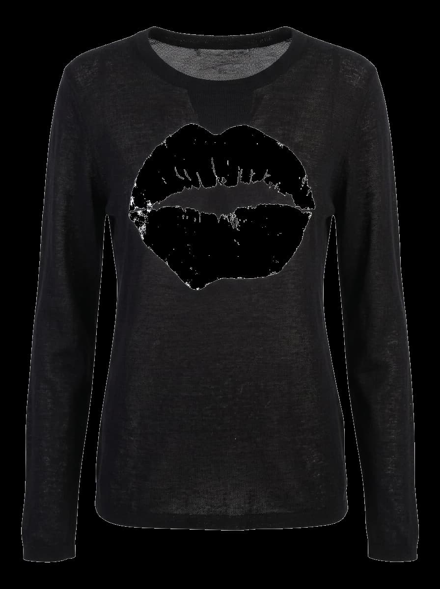 Markus Lupfer Black Cotton Sweater — photo 1