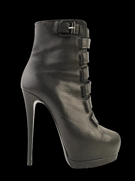 Giuseppe Zanotti Black Leather Boots — photo 1