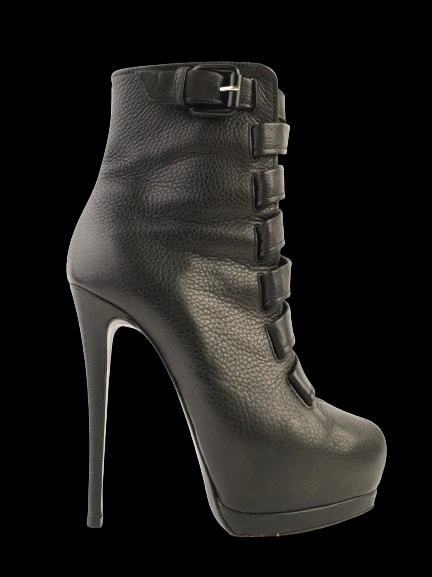 Giuseppe Zanotti Black Leather Boots — 1