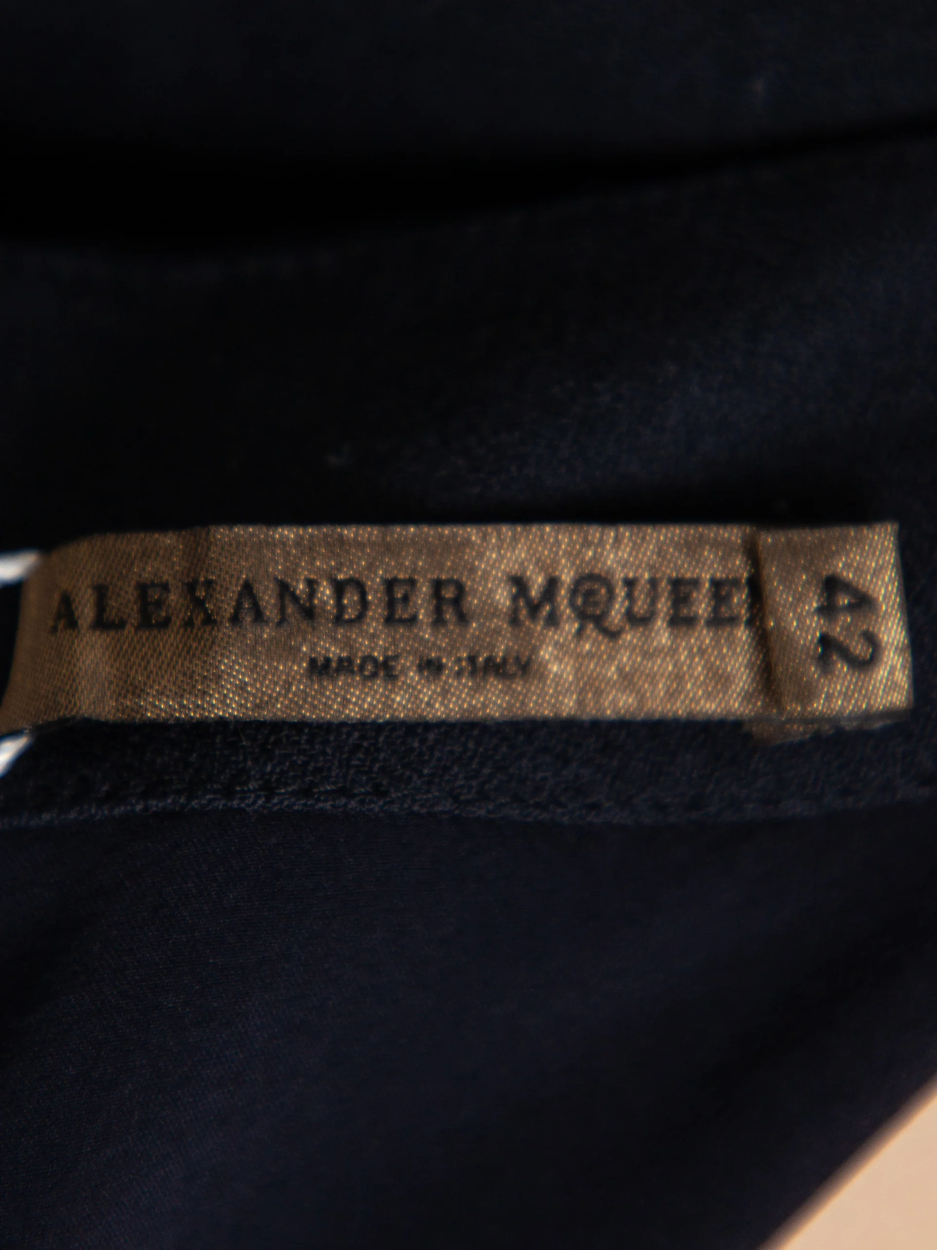 Alexander McQueen Black Polyester Casual Dress — 2