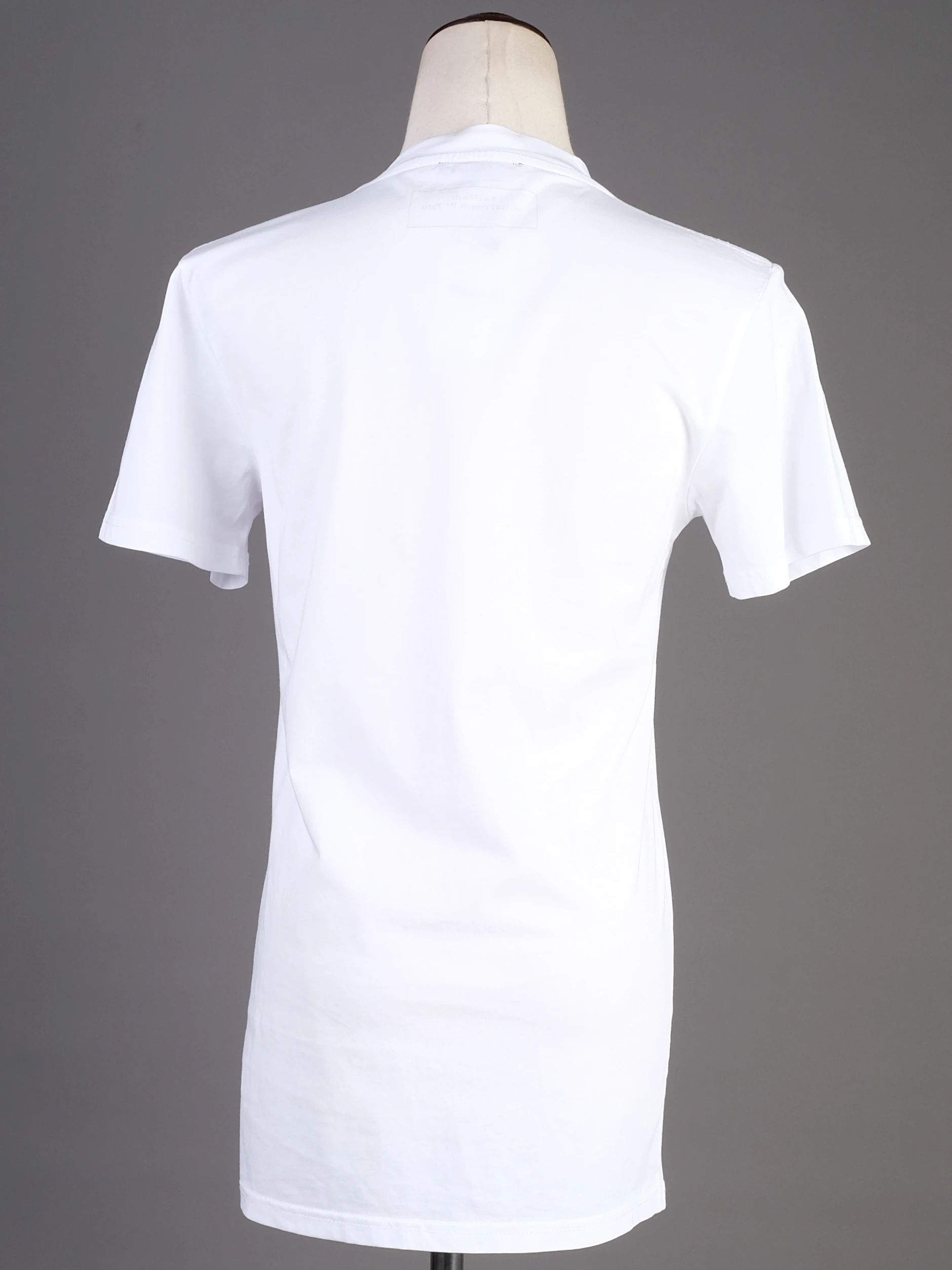 Balmain White Cotton T-Shirt — 2