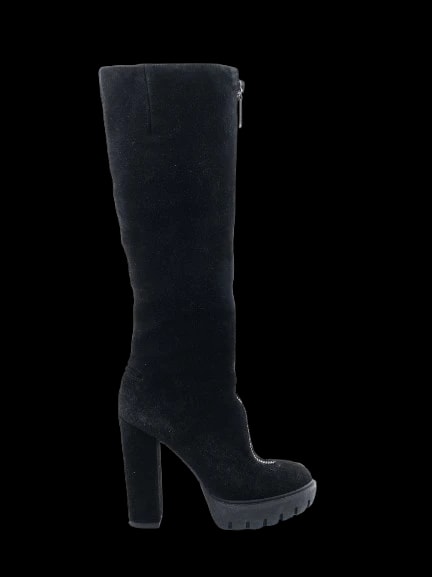Kenzo Black Leather Boots — 1