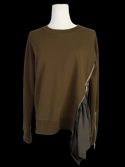 Sportmax Green Cotton Sweatshirt — photo 1
