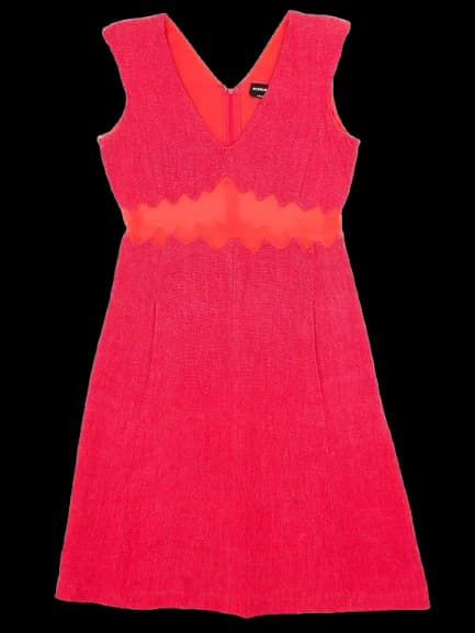 Sonia Rykiel Red Len Casual Dress — photo 1