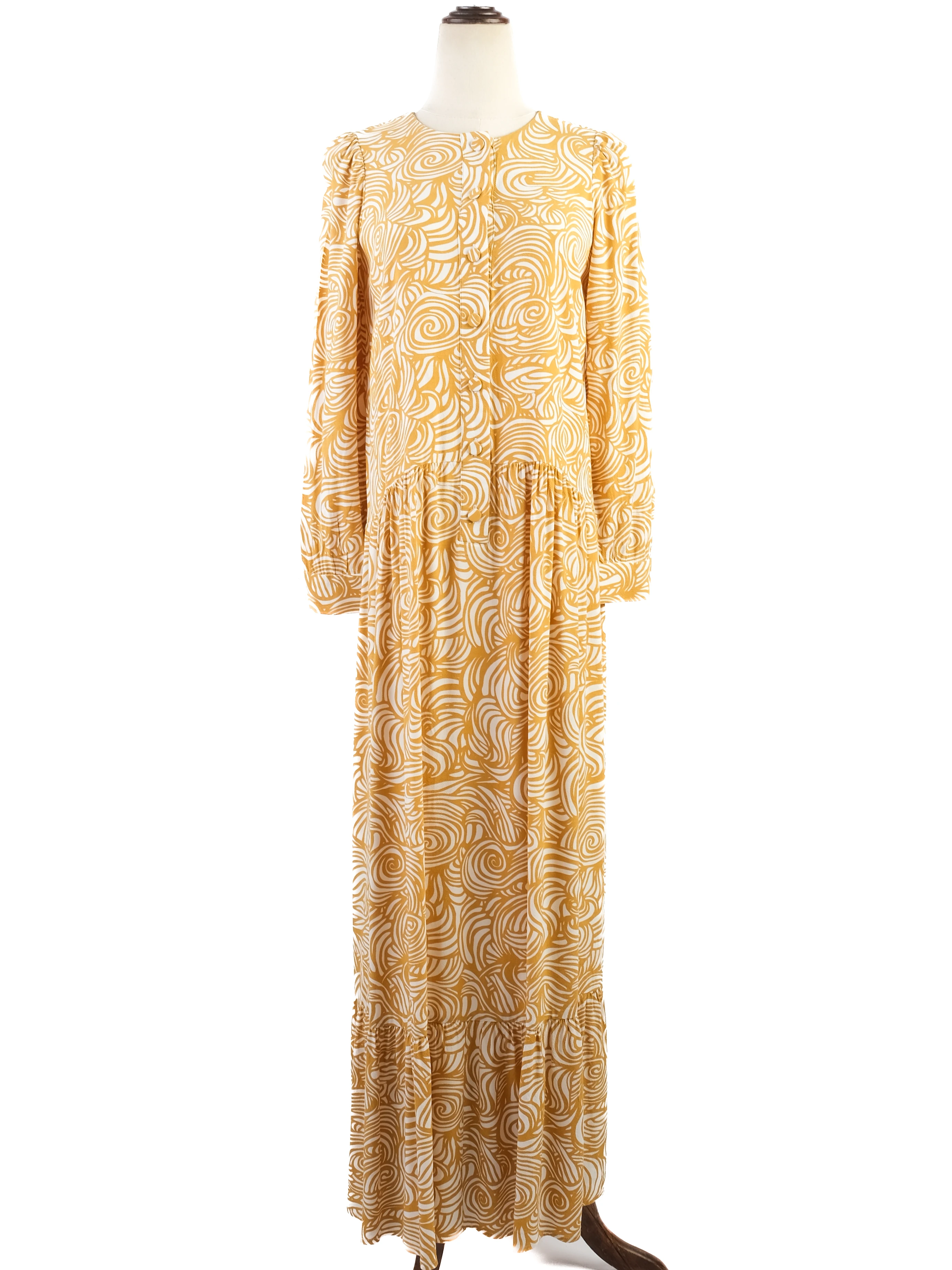 Stefanel Orange Viscose Casual — 3