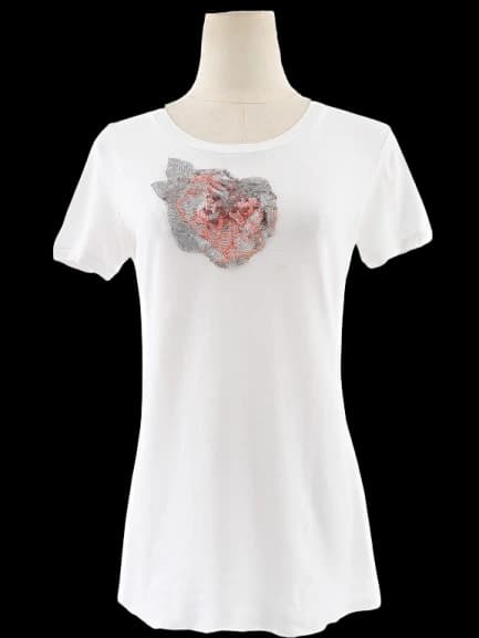 Dolce Gabbana White Cotton T-Shirt — photo 1