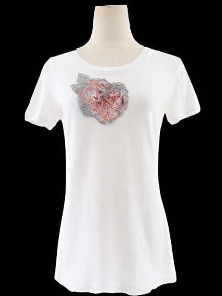 Dolce Gabbana White Cotton T-Shirt — 1