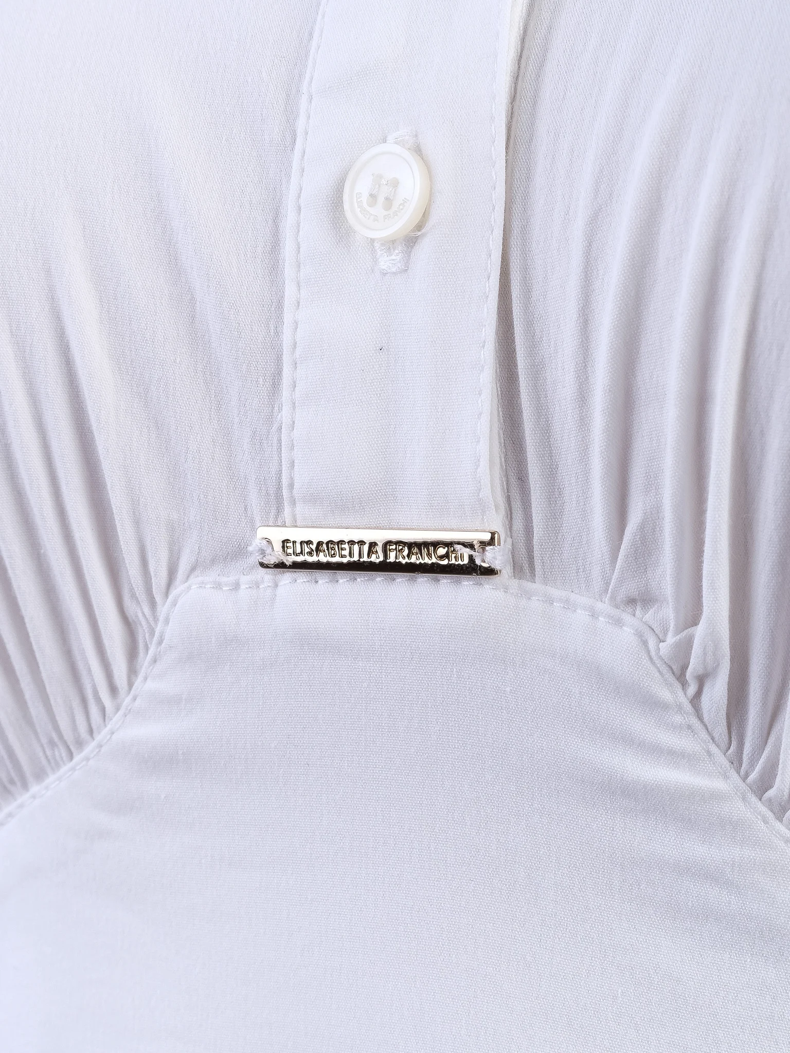 Elisabetta Franchi Cotton Blouse — 3