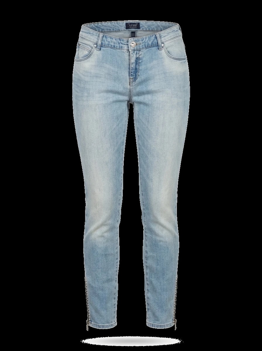 Armani Jeans Blue Cotton Skinny Jeans — 1
