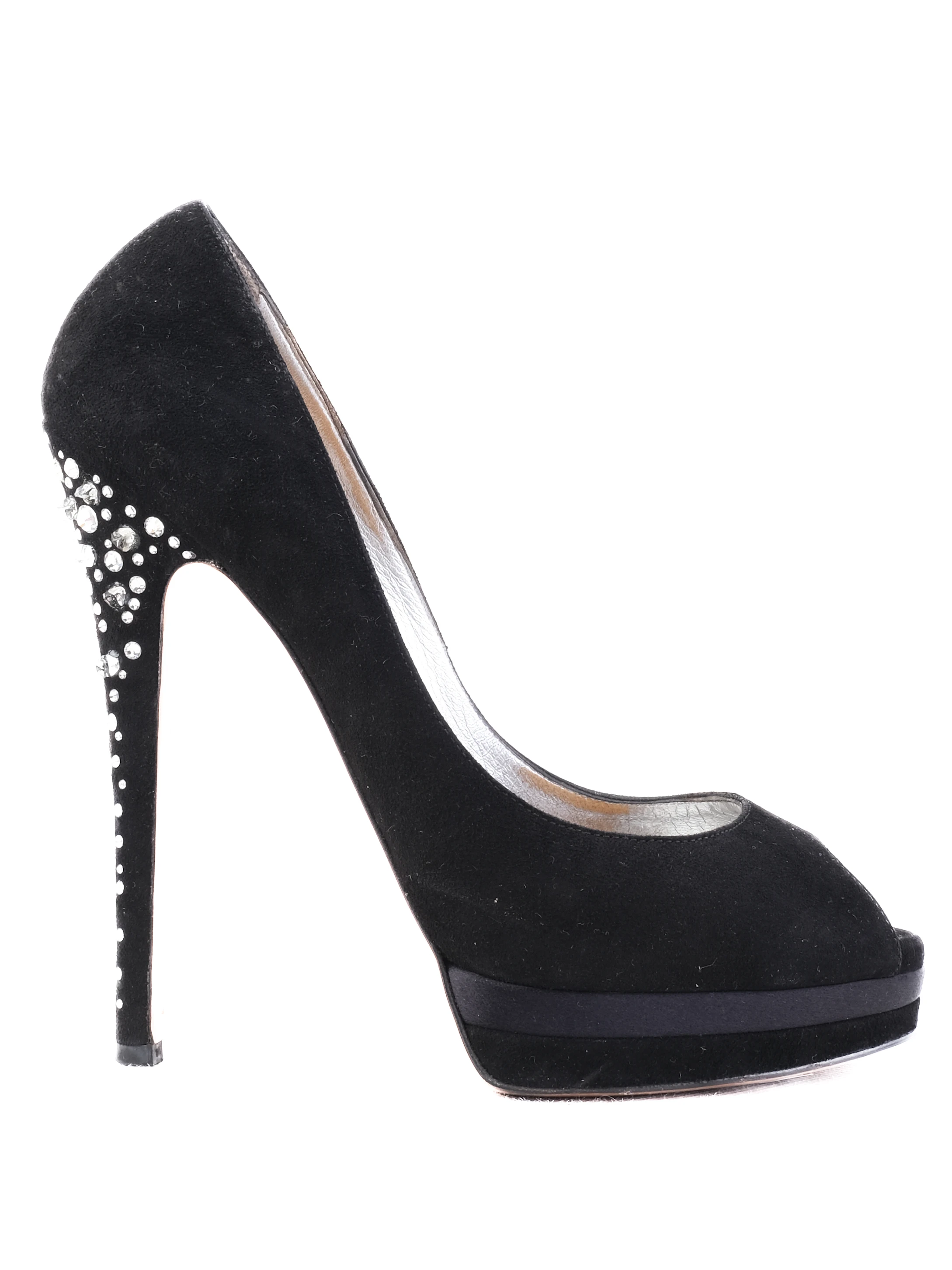 Casadei Black Leather Pumps — 3