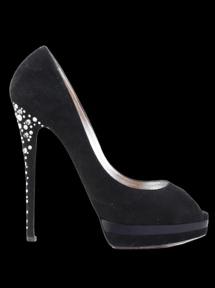 Casadei Black Leather Pumps — photo 1