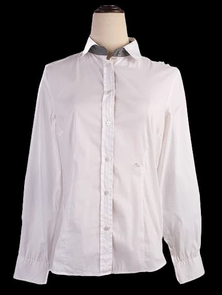 Cerruti White Cotton Shirt — photo 1