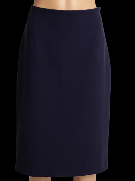 MaxCo Blue Polyester Pencil Skirt — photo 1