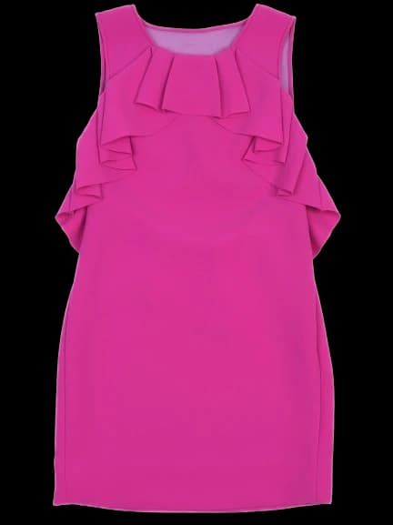 Diane von Furstenberg Pink Polyester Cocktail Dress — photo 1