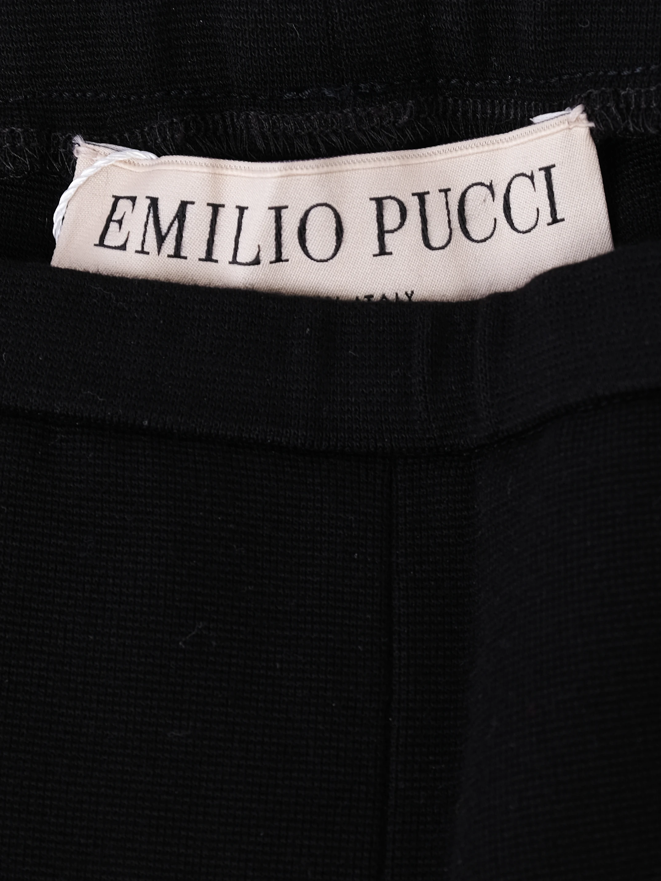 Emilio Pucci Black Viscose Trousers — 3