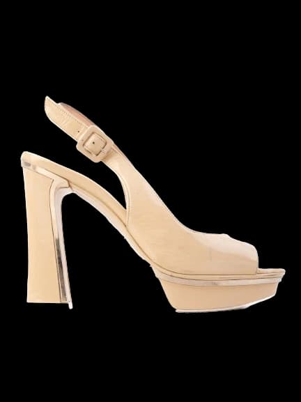 Baldinini White Leather Sandals — photo 1