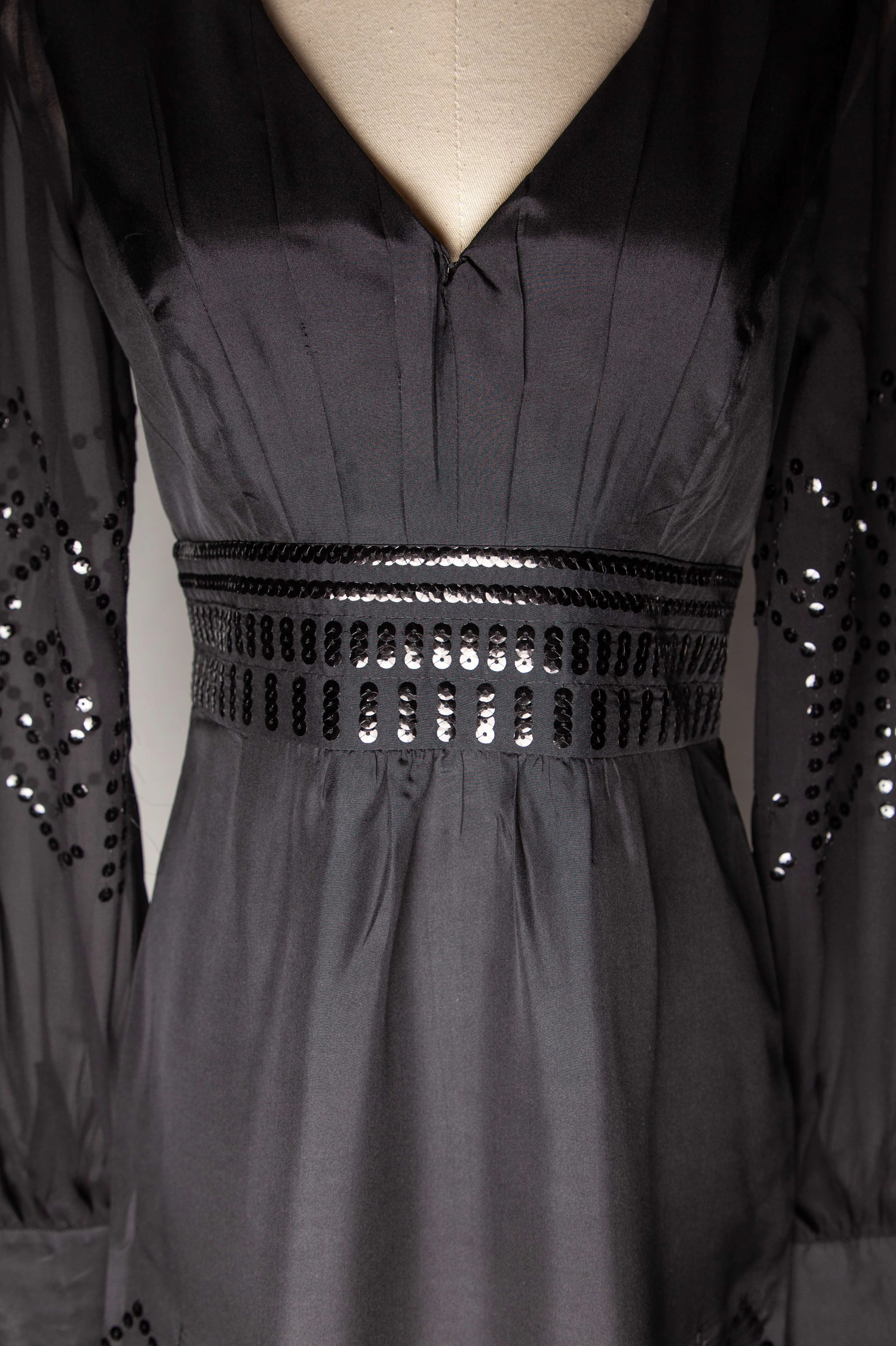 Monsoon Black Silk Dress — 2