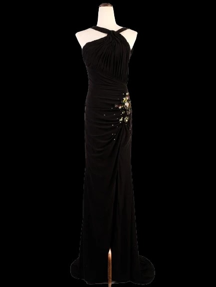 Sherri Hill Black Polyester Dress — 2