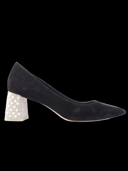 Sophia Webster Black Genuine suede Pumps — photo 1