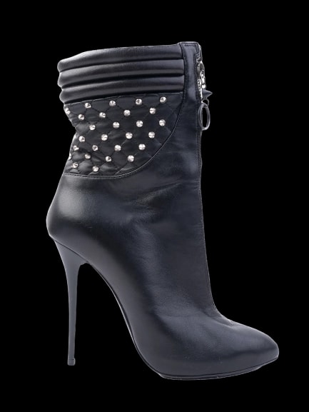 Giuseppe Zanotti Black Leather Boots — 1