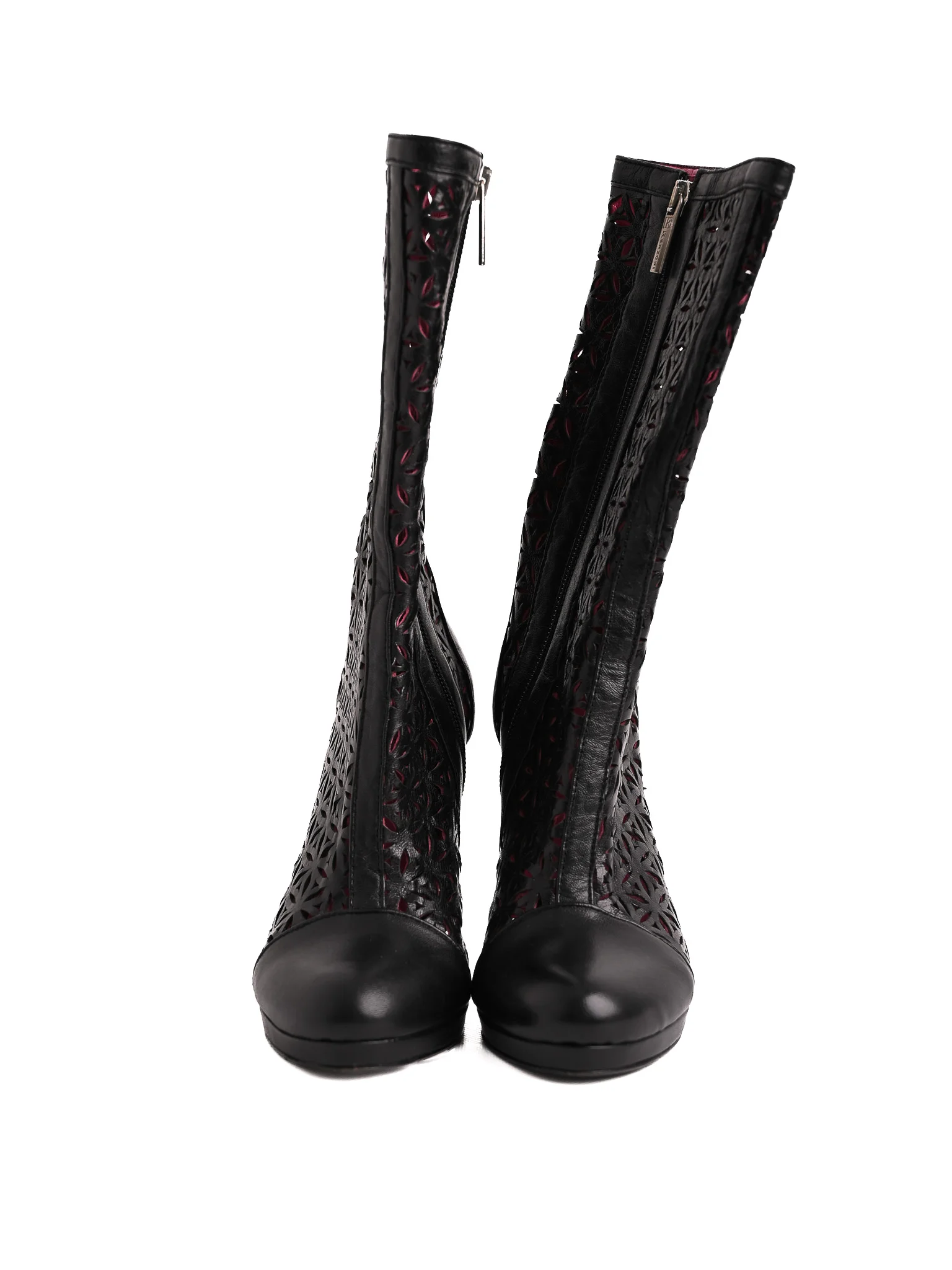 Renzoni Black Leather Boots — 3