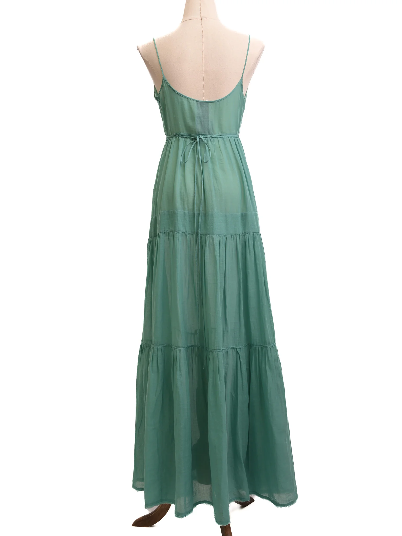 Antonio Marras Blue Cotton Maxi Dress — 3