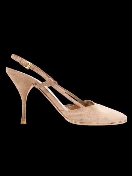 Prada Gray Leather Pumps — photo 1