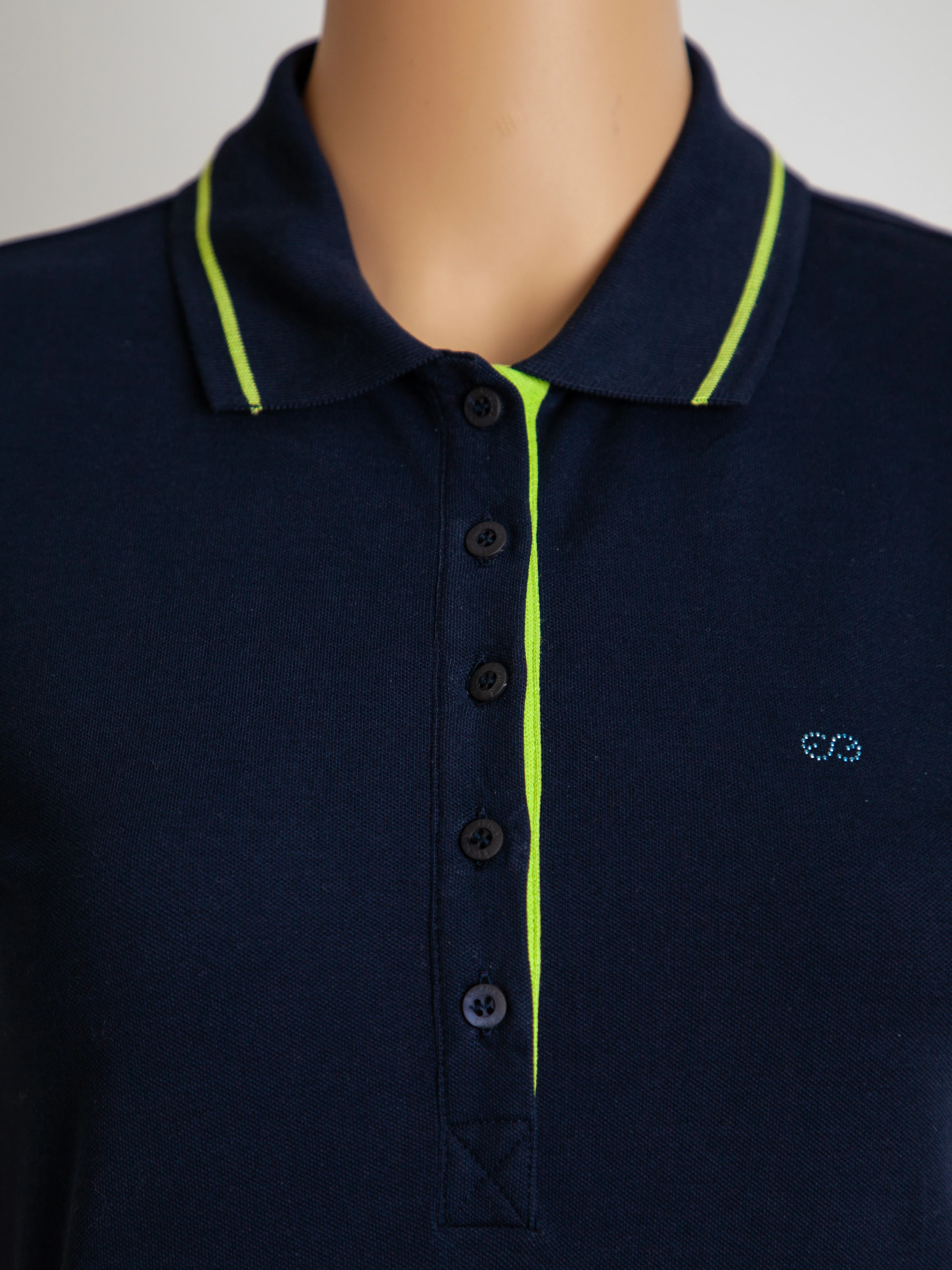 Escada Blue Cotton Casual Dress — 2