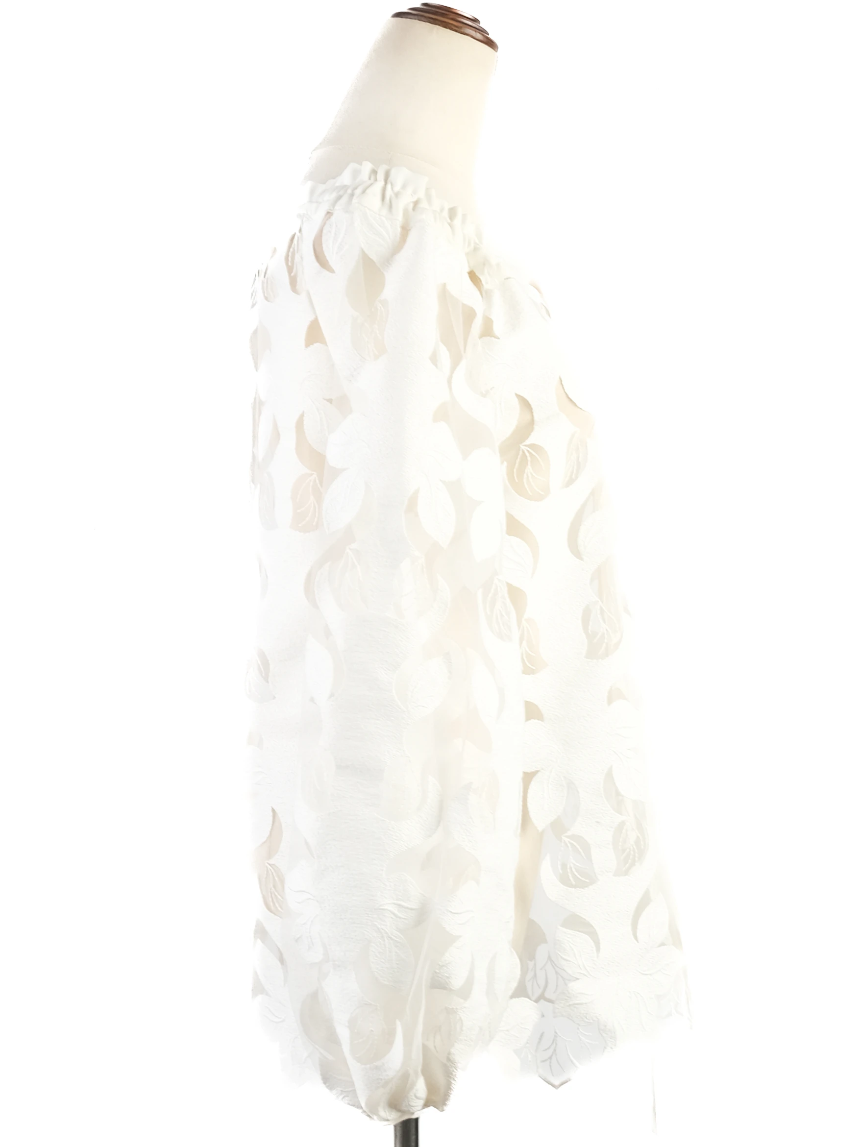 Anne Fontaine White Polyester Blouse — 3