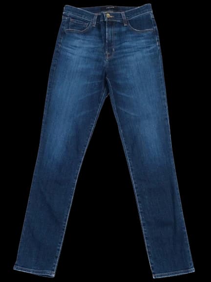 J Brand Blue Cotton Mom Jeans — photo 1