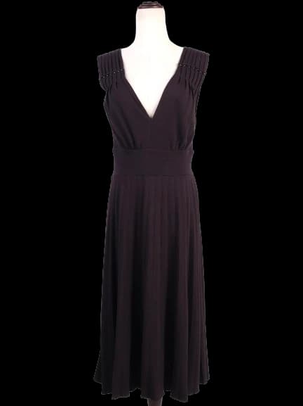 Theory Purple Viscose Evening — photo 1